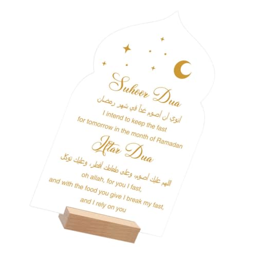 Holibanna Eid & Eid Mubarak- – Acryl-tischdekor Für Das Muslimische Fest Holibanna Eid & Eid Mubarak- – Acryl-tischdekor Für Das Muslimische Fest von Holibanna
