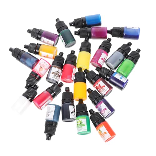 Holibanna Epoxidharz Farbpigment Farben Flasche Konzentrierte Farbnuancen für DIY Schmuck Kunsthandwerk und Dekoration für Harzgießen und Nail Art von Holibanna