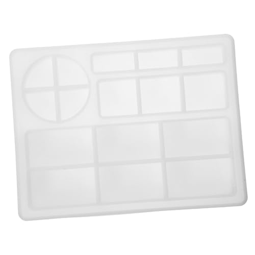 Holibanna Epoxidharz Silikonform Schmucktablett Flexibel Leicht Entfernbar DIY Tray Mold für Bastelprojekte Weiß Kunststofffrei Langlebig Holibanna Epoxidharz Silikonform Schmucktablett Flexibel Leicht Entfernbar DIY Tray Mold für Bastelprojekte Weiß Kunststofffrei Langlebig von Holibanna