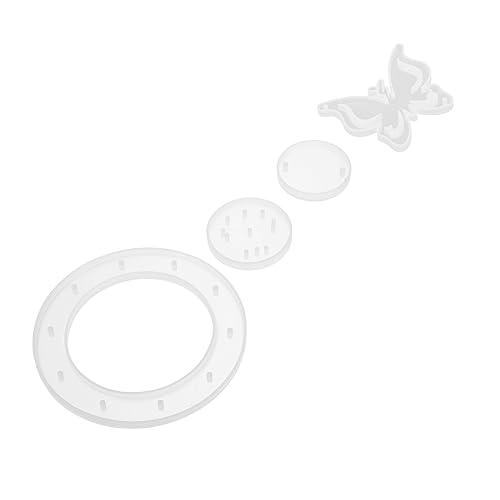 Holibanna Epoxidharz Windspiel Silikonform DIY Dekorationsform für Hängende Anhänger Kompatibel mit Meisten Gießmaterialien Flexibel und Wiederverwendbar für Kreative Projekte und von Holibanna
