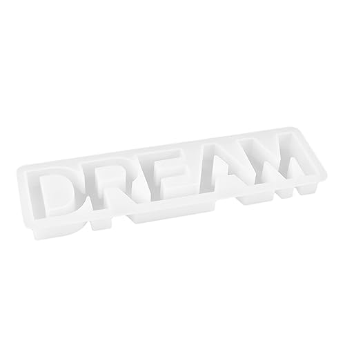 Holibanna Epoxy Brief Silikonform DIY Buchstaben Gießform für Kreative Dekoration für Bastel Enthusiasten Sichere Silikonmaterialien für Besondere von Holibanna