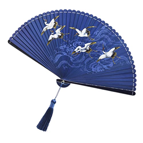 Holibanna Faltbarer Chinesischer Tanzfächer aus mit Künstlerischem Design Dekorativer Handfächer für Partys Sommerfeiern und Hochzeiten Leicht und Tragbar für Kreative Auftritte und Holibanna Faltbarer Chinesischer Tanzfächer aus mit Künstlerischem Design Dekorativer Handfächer für Partys Sommerfeiern und Hochzeiten Leicht und Tragbar für Kreative Auftritte und von Holibanna