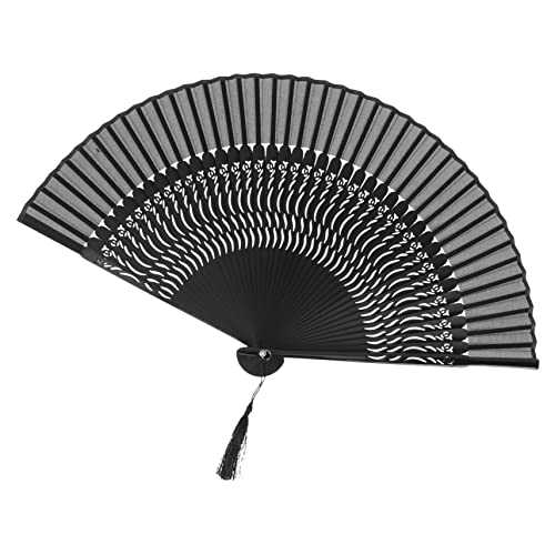 Holibanna Faltfächer Chinesischer Stil Schwarzer Handfächer für Tanz Party Dekoration Faltbarer Fächer für Hochzeiten und Diy Projekte Holibanna Faltfächer Chinesischer Stil Schwarzer Handfächer für Tanz Party Dekoration Faltbarer Fächer für Hochzeiten und Diy Projekte von Holibanna