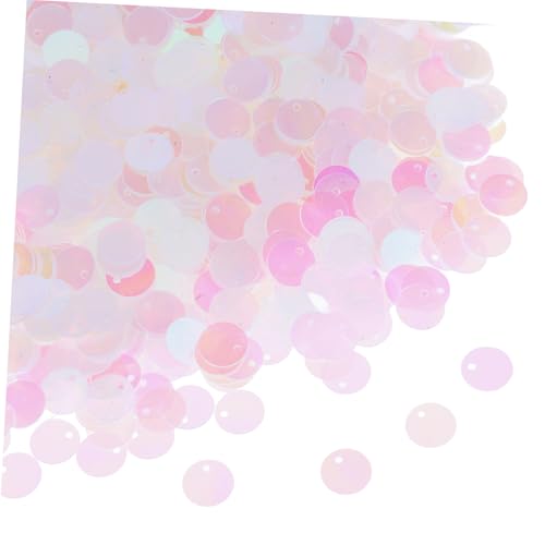 Holibanna Flache Runde Transparente Pailletten Irisierendem Regenbogen Bastelpailetten für DIY Kleidung Dekoration Nähzubehör für Hochzeits und Kunsthandwerk von Holibanna