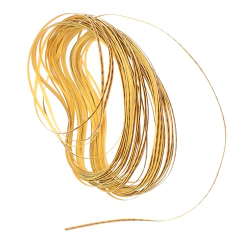 Holibanna Flaches Synthetisches Rattanband PE Kunststoff Rattanstreifen für Gartenmöbel Reparatur und Flechtarbeiten Flexibel Langlebig für Korb Stuhl und Sofareparatur von Holibanna