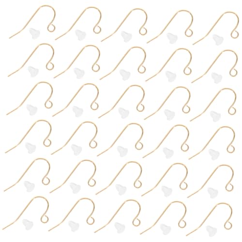Holibanna Förmige DIY Ohrringhaken mit Ohrstoppern aus Hautfreundlichem Metall Bastelset zum Ohrringe Selber Machen für Ohrring Herstellung und Ohrringe Basteln Holibanna Förmige DIY Ohrringhaken mit Ohrstoppern aus Hautfreundlichem Metall Bastelset zum Ohrringe Selber Machen für Ohrring Herstellung und Ohrringe Basteln von Holibanna