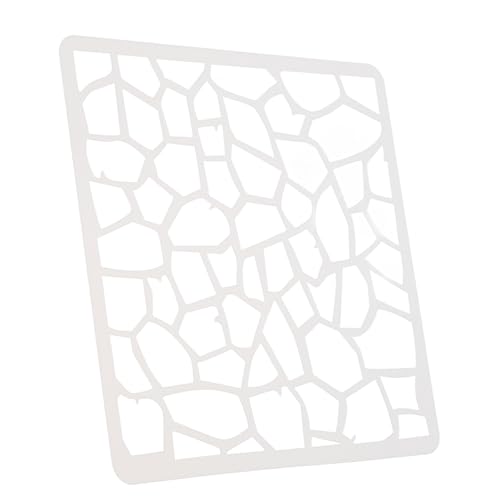 Holibanna Geometrische Vorlage Schablone Für Bodenfliesen Konkrete Schablonen Geometrische Schablonen Dekorativer Betonstempel Betonfüller Ziegelschablone Das Haustier Weiß von Holibanna