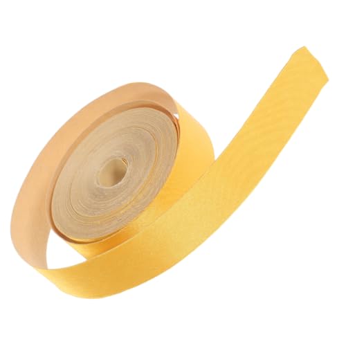 Holibanna Gewebereparaturband Beleuchtungszubehör Kantenband Für Lampenschirme Dekorative Streifen Stehlampenabdeckung Kleidungsband Dekoratives Klebeband Zum Basteln Yellow Stoff von Holibanna