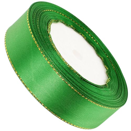 Holibanna Goldumrandetes Grünes Geschenkband Schnittfestes und Verpackungsband Vielseitig für DIY Dekoration Hochzeits und Geburtstagsgeschenke Langlebiges Bastelband Holibanna Goldumrandetes Grünes Geschenkband Schnittfestes und Verpackungsband Vielseitig für DIY Dekoration Hochzeits und Geburtstagsgeschenke Langlebiges Bastelband von Holibanna