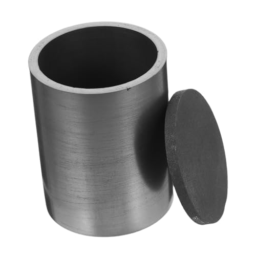 Holibanna Graphit Kelch mit Deckel Hitzebeständiger Gießform Tiegel für Gold Silber Schmelzen und Veredeln Labor Foundry Metallraffination Stabile Chemische Beständigkeit Sichere Handhabung Holibanna Graphit Kelch mit Deckel Hitzebeständiger Gießform Tiegel für Gold Silber Schmelzen und Veredeln Labor Foundry Metallraffination Stabile Chemische Beständigkeit Sichere Handhabung von Holibanna