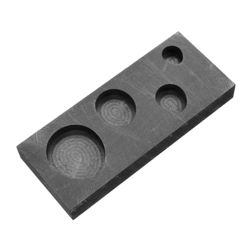 Holibanna Graphittiegel Schmelzformen Formguss Schmelzen Herstellung Graphitform Graphitbarren Gussform Kokillen Zum Gießen Schmelzofenmetall Gießen Von Metallformen Gussblockform Schwarz von Holibanna