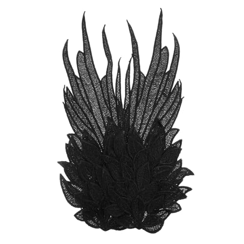 Holibanna Großer Schwarzer Bestickter Engel Flügel Aufnäher Dekorative Flügel Applikation für Kleidung DIY Party Kostüm Accessoire Leichter Bequemer Auffälliges Engelsflügel Design Holibanna Großer Schwarzer Bestickter Engel Flügel Aufnäher Dekorative Flügel Applikation für Kleidung DIY Party Kostüm Accessoire Leichter Bequemer Auffälliges Engelsflügel Design von Holibanna