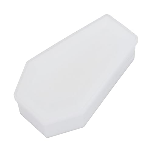 Holibanna Halloween Coffin Silikonform DIY Kristall Gießform für Kreative Handarbeiten Wiederverwendbar Leicht zu Reinigen für Bastelprojekte und Einzigartige von Holibanna