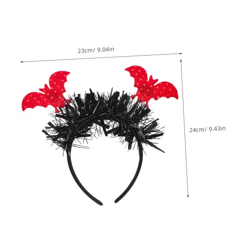 Holibanna Halloween Fledermaus Haarreif Bequem Vielseitig für Kostüm Make Up Party und Fotos für Damen und Herren für Halloween und Geburtstagsfeiern Holibanna Halloween Fledermaus Haarreif Bequem Vielseitig für Kostüm Make Up Party und Fotos für Damen und Herren für Halloween und Geburtstagsfeiern von Holibanna