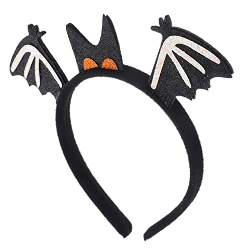 Holibanna Halloween Fledermaus Stirnband Cosplay Haarreifen Party Zubehör für Kostüm Karneval und Fotografie Schwarzer Bat Haarschmuck für Halloween und Kostümfeiern Holibanna Halloween Fledermaus Stirnband Cosplay Haarreifen Party Zubehör für Kostüm Karneval und Fotografie Schwarzer Bat Haarschmuck für Halloween und Kostümfeiern von Holibanna