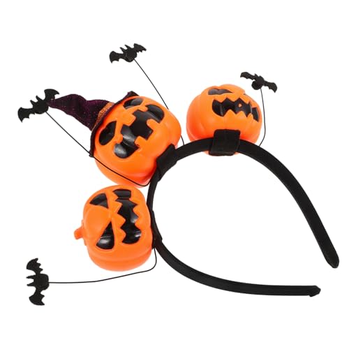 Holibanna Halloween Haarreif Kürbis Fledermaus Schädel Haarschmuck Cosplay Party Kopfschmuck Festliches Halloween Haarband für Kostüm und Motto Feiern Holibanna Halloween Haarreif Kürbis Fledermaus Schädel Haarschmuck Cosplay Party Kopfschmuck Festliches Halloween Haarband für Kostüm und Motto Feiern von Holibanna