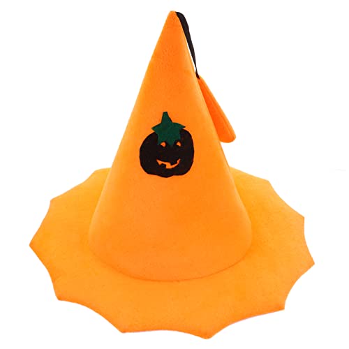 Holibanna Halloween Kürbisspitzenhut aus Hochwertigem Eleganter Hexenhut für Halloween Party Vielseitiges Cosplay und Kostümzubehör Robust und Dekorativ für Kostümwettbewerbe und von Holibanna