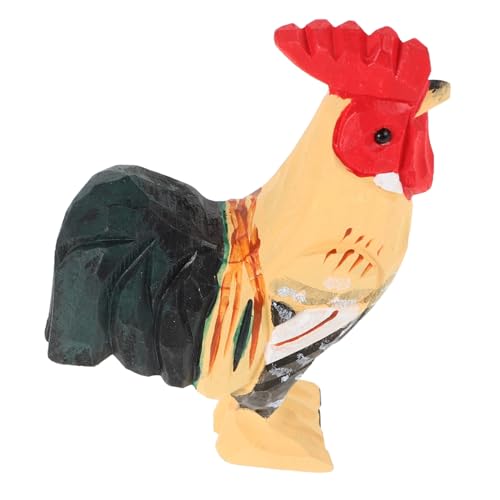 Holibanna Handgefertigte Holzfigur Hahn Robust Langlebig Dekorative Holzskulptur für Wohnzimmer Schlafzimmer Büro Künstlerische Tierdeko Holzschnitzerei Vielseitig Platzierbar Holz Holibanna Handgefertigte Holzfigur Hahn Robust Langlebig Dekorative Holzskulptur für Wohnzimmer Schlafzimmer Büro Künstlerische Tierdeko Holzschnitzerei Vielseitig Platzierbar Holz von Holibanna