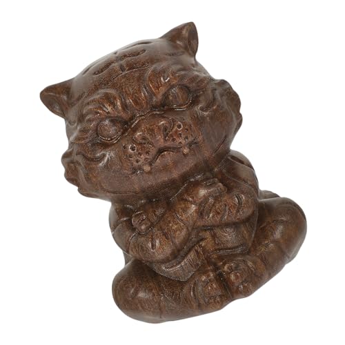 Holibanna Handgefertigte Holzstatue Tiger-Ornament Wurzelholz Deko Für Schlafzimmer Wohnzimmer Holzfiguren Deko Cartoon-Tiger-Dekoration Holibanna Handgefertigte Holzstatue Tiger-Ornament Wurzelholz Deko Für Schlafzimmer Wohnzimmer Holzfiguren Deko Cartoon-Tiger-Dekoration von Holibanna
