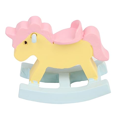 Holibanna Holzpferd Cake Topper Aus Resin Kreative Kuchen Dekoration Für Geburtstagsfeiern Party Kuchen Schmuck Attraktive Tortenskulptur Für Unvergessliche Anlässe von Holibanna