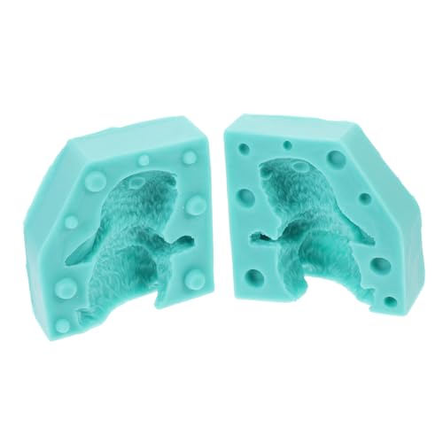 Holibanna Hasenschimmel tortendeko einschulung Hasenformharzformen silikon DIY form Hasen Silikonformen Gießform selber machen Silikonformen für Harzguss Tierharzform kreative Form Kieselgel von Holibanna