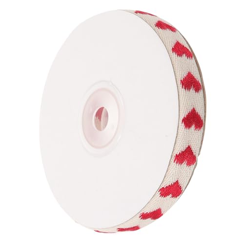 Holibanna Herzmotiv Stickband Robustes Geschenkband zum Basteln Zuschneidbar Vielseitig Verwendbar Dekoband für Blumensträuße Geschenkverpackung DIY Handwerk Holibanna Herzmotiv Stickband Robustes Geschenkband zum Basteln Zuschneidbar Vielseitig Verwendbar Dekoband für Blumensträuße Geschenkverpackung DIY Handwerk von Holibanna
