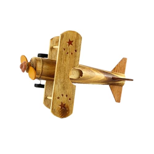 Holibanna Holz Flugzeug Modell Militärisches Bauwerk Dekoration Handgefertigt Desktop Holzkunst Miniatur Flugzeug Ornament für Zuhause Büro Bar Holibanna Holz Flugzeug Modell Militärisches Bauwerk Dekoration Handgefertigt Desktop Holzkunst Miniatur Flugzeug Ornament für Zuhause Büro Bar von Holibanna