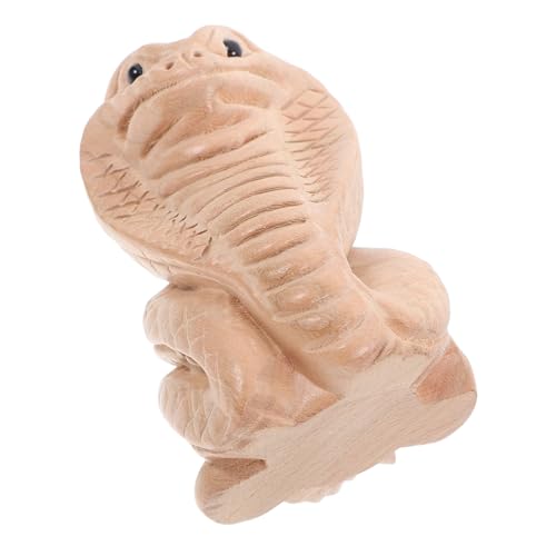 Holibanna Holz Geschnitzte Schlangenfigur Kleine Tischdeko aus Holz Chinesische Handwerkskunst Glatte Oberfläche Realistische Schlange für Garten Party Pflanzendekoration Langlebiges Holibanna Holz Geschnitzte Schlangenfigur Kleine Tischdeko aus Holz Chinesische Handwerkskunst Glatte Oberfläche Realistische Schlange für Garten Party Pflanzendekoration Langlebiges von Holibanna