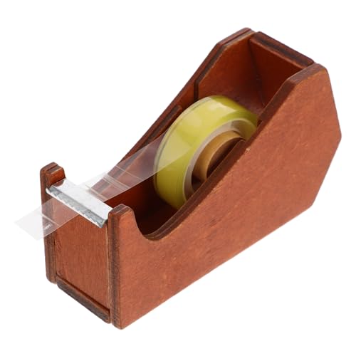 Holibanna Holz Klebebandspender mit Tiermotiv Langlebiger Tischabroller für Büro und Bastelraum Vielseitiger Klebebandschneider für Einfache Handhabung und Stabiles Abrollen Holibanna Holz Klebebandspender mit Tiermotiv Langlebiger Tischabroller für Büro und Bastelraum Vielseitiger Klebebandschneider für Einfache Handhabung und Stabiles Abrollen von Holibanna