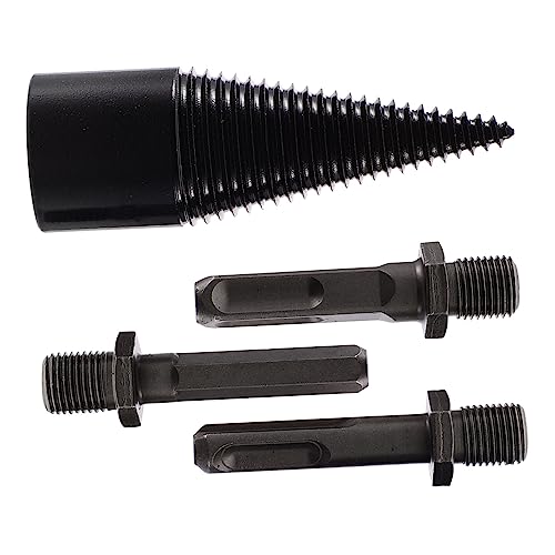 Holibanna Holzbohrer Set Teiliges Spaltbohrer Set für Feuerholz mit Abnehmbaren Griffen Geeignet für Nussbaum und Platanen Stabil und Langlebig Optimal für Effektives Holzspalten Holibanna Holzbohrer Set Teiliges Spaltbohrer Set für Feuerholz mit Abnehmbaren Griffen Geeignet für Nussbaum und Platanen Stabil und Langlebig Optimal für Effektives Holzspalten von Holibanna
