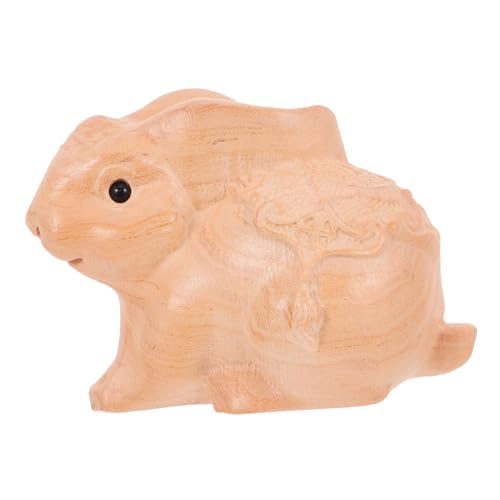 Holibanna Holzfigur Hase Handgefertigte Osterdeko Robustem Für Und Frühlingsdekoration Tierornament Für Zuhause Und Büro Holibanna Holzfigur Hase Handgefertigte Osterdeko Robustem Für Und Frühlingsdekoration Tierornament Für Zuhause Und Büro von Holibanna