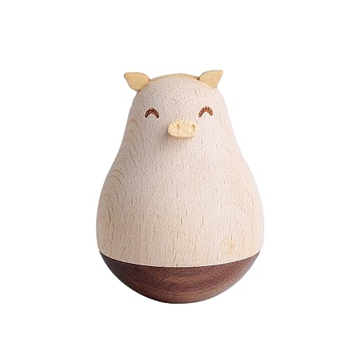 Holibanna Holzfigur Schwein Wackelfigur Handgefertigt Resin Material Niedliche Tierdekoration Für Schreibtisch Auto Büro Wohnkultur Holibanna Holzfigur Schwein Wackelfigur Handgefertigt Resin Material Niedliche Tierdekoration Für Schreibtisch Auto Büro Wohnkultur von Holibanna
