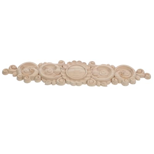 Holibanna Holzornament Möbeldekoration Holzschnitzerei Aufkleber Leicht DIY Bemalbar für Schrank Tür Wohnkultur Holibanna Holzornament Möbeldekoration Holzschnitzerei Aufkleber Leicht DIY Bemalbar für Schrank Tür Wohnkultur von Holibanna