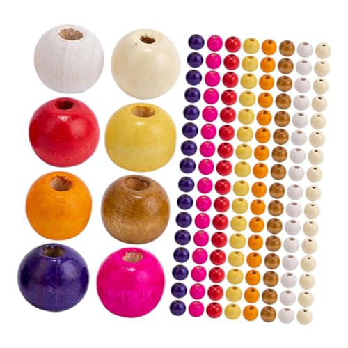 Holibanna Holzperlen -packung ca DIY Bastelperlen zum Auffädeln Handgefertigte Holzspacer für Schmuckherstellung Kreative Bastelideen Holibanna Holzperlen -packung ca DIY Bastelperlen zum Auffädeln Handgefertigte Holzspacer für Schmuckherstellung Kreative Bastelideen von Holibanna
