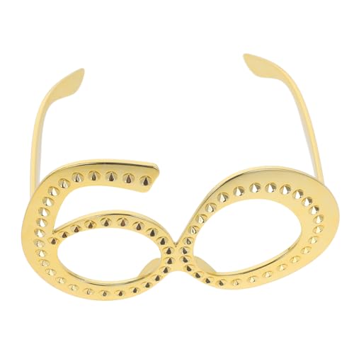 Holibanna Jubiläums Partybrille aus Stabilem Abs Leichte und Komfortable Geburtstags Dekobrille mit Kreativem Zahlen Design für Lustige Foto Requisiten und Festliche Feierlichkeiten Holibanna Jubiläums Partybrille aus Stabilem Abs Leichte und Komfortable Geburtstags Dekobrille mit Kreativem Zahlen Design für Lustige Foto Requisiten und Festliche Feierlichkeiten von Holibanna