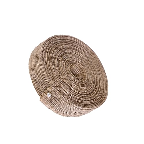 Holibanna Jute Webbing Natürliche Hanfseilschnur für DIY Handwerk Dekoration und Hochzeitsaccessoires Braun Holibanna Jute Webbing Natürliche Hanfseilschnur für DIY Handwerk Dekoration und Hochzeitsaccessoires Braun von Holibanna