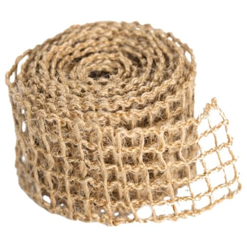 Holibanna Juteband mit Draht Dekoratives Geschenkband Reißfestes Rustikales Geschenkverpackungsband Vielseitiges DIY Bastelband für Schleifen Floristik und Heimdekoration Holibanna Juteband mit Draht Dekoratives Geschenkband Reißfestes Rustikales Geschenkverpackungsband Vielseitiges DIY Bastelband für Schleifen Floristik und Heimdekoration von Holibanna