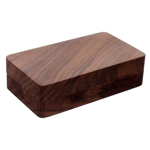 Holibanna Kasten Ringschatulle aus schwarzem Walnussholz wiederaufladbarer Lüfter Halter Abteil kleine schmuckschatulle kleine schmuckdose Boxen für Eheringe Eheringboxen für die Zeremonie Holibanna Kasten Ringschatulle aus schwarzem Walnussholz wiederaufladbarer Lüfter Halter Abteil kleine schmuckschatulle kleine schmuckdose Boxen für Eheringe Eheringboxen für die Zeremonie von Holibanna