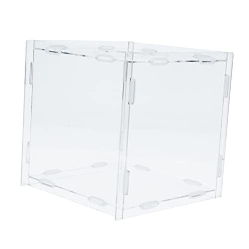 Holibanna Klarer Acryl Spendenbox Abnehmbare Lotteriebox für Veranstaltungen für Firmenfeiern Spendenaktionen und Verlosungen Hochwertiges Langlebiges Material von Holibanna