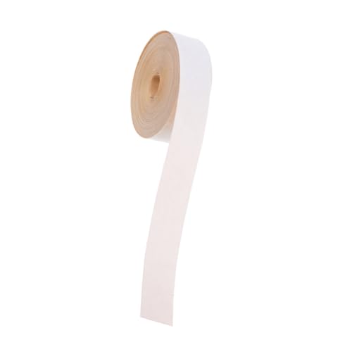 Holibanna Kleidungsband Kantenleiste der Lampenabdeckung Klebestreifen selbstklebendes Gewebeband Stehlampenabdeckung dekoratives Klebeband zum Basteln Trommel Lampenschirm Stoff Weiß von Holibanna