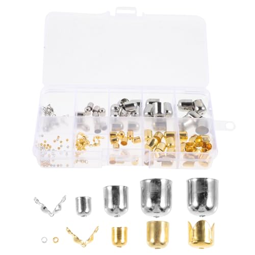 Holibanna Kleine Metallperlen DIY Bastelperlen Für Schmuckherstellung Lose Perlen Für Halsketten Armbänder Handyanhänger Und Langlebig von Holibanna