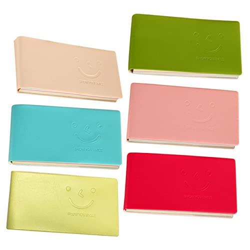 Holibanna Kompakte Notizblöcke Memo Pads Bunten für Notizen Erinnerungen und Planung Hochwertiges und Kunstleder Schule von Holibanna