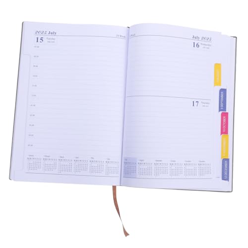 Holibanna Kompakter Monatlicher Planer Ästhetisches Notizbuch für Effiziente Terminplanung und Organisation für Schule und Büro Tage von Holibanna