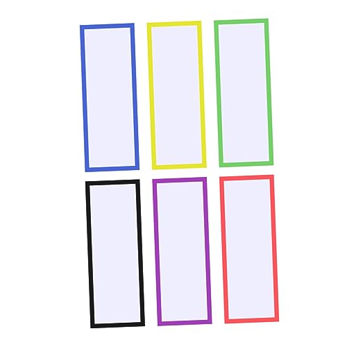 Holibanna Kreative Magnetische Bunten Wiederverwendbare Trockenerase Tags Für Kühlschrank Whiteboard Und Büro Großes Für Beschriftungen von Holibanna