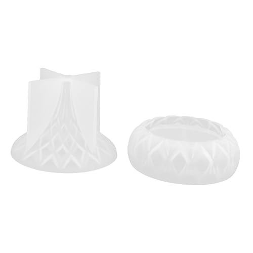 Holibanna Kreative Silikonform für DIY Epoxidharz Gießen Flexible Transparente Storage Box Form für Schmuck und Aufbewahrungsboxen Praktische Bastelgussform für Desktop Organizer von Holibanna