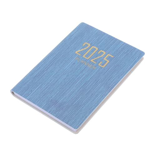 Holibanna Kreativer Tagesplaner Mini Notizblock Für Büro Und Zuhause Tragbarer Agenda Notizblock Für Zeitmanagement Und Haushaltsplanung Stilvollem Denimblau von Holibanna