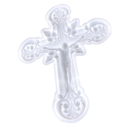 Holibanna Kreuz Silikonform Formenbausatz kreuzen Gussform geformte Formen Handwerk Formenbau Silikonformen Gießform aus Silikon Skulpturform der Heimdekoration DIY Bastelform Kieselgel Weiß Holibanna Kreuz Silikonform Formenbausatz kreuzen Gussform geformte Formen Handwerk Formenbau Silikonformen Gießform aus Silikon Skulpturform der Heimdekoration DIY Bastelform Kieselgel Weiß von Holibanna