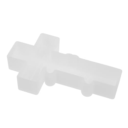 Holibanna Kreuzförmige Silikonform für Diy Handwerke Flexibles Wiederverwendbares Gießwerkzeug für Dekorative nicht Haftend für Epoxidharz und Silikonprojekte Einfach zu Reinigen von Holibanna