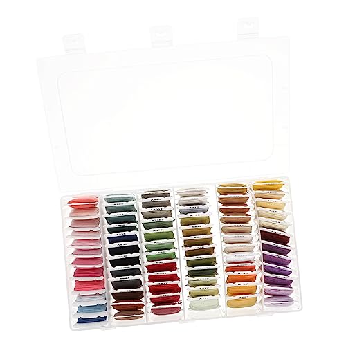 Holibanna Kreuzstich Garn Farben Bunte Stickfäden für DIY Stickerei Zubehör für Kreative Nähprojekte und Handarbeiten für Armbänder und Mehr Holibanna Kreuzstich Garn Farben Bunte Stickfäden für DIY Stickerei Zubehör für Kreative Nähprojekte und Handarbeiten für Armbänder und Mehr von Holibanna