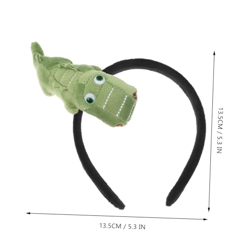 Holibanna Kuscheliger Alligator Haarreif mit Weichem PP Baumwollmaterial Sicherer Sitz für Damen und Vielseitiger Kopfschmuck für Fasching Party und Cosplay Angenehmer bei Holibanna Kuscheliger Alligator Haarreif mit Weichem PP Baumwollmaterial Sicherer Sitz für Damen und Vielseitiger Kopfschmuck für Fasching Party und Cosplay Angenehmer bei von Holibanna